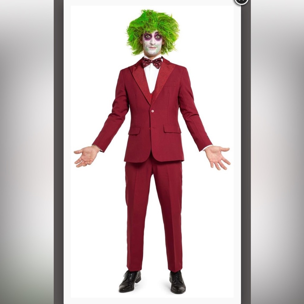 Brand New Beetleguise Suitmeister 3 Piece Wedding Suit Men’s Medium